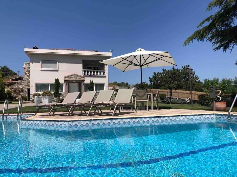 Villa Casa Chrissy Plagiárion Buitenkant foto